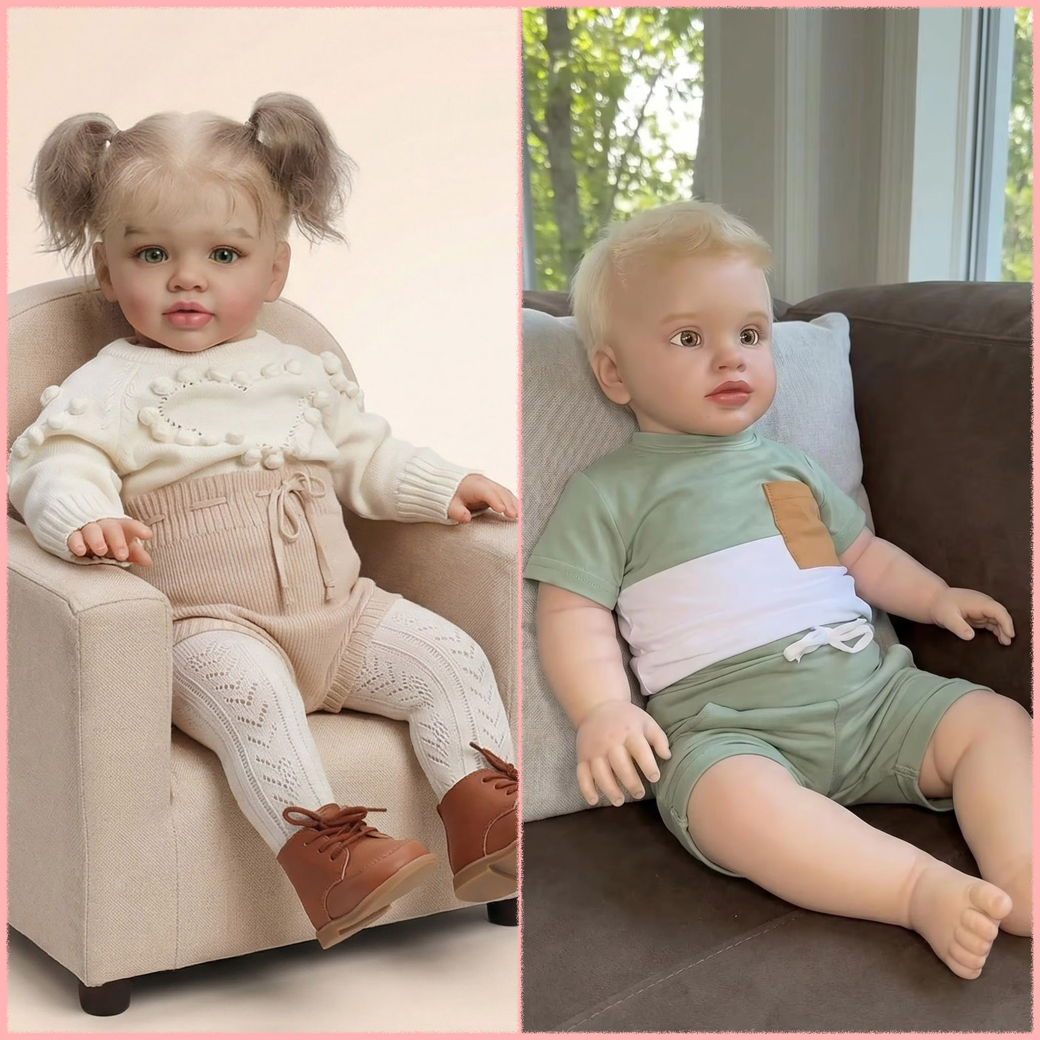 Baby Products Trending - 25Inch Handmade Lifelike Reborn Doll Pippa