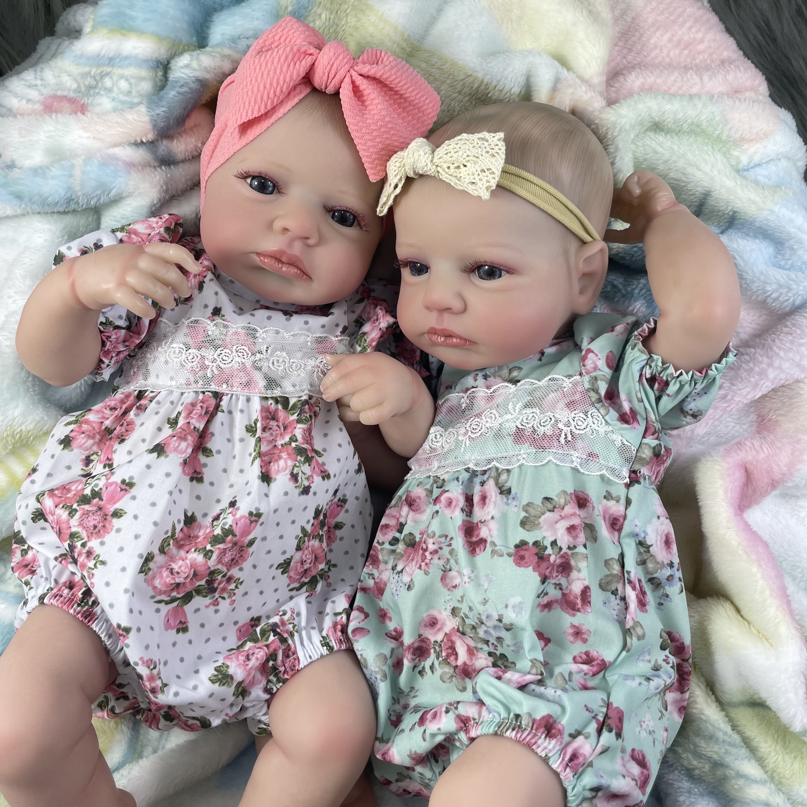 Baby Products Trending - MRB 50CM LouLou Awake Twins Girl