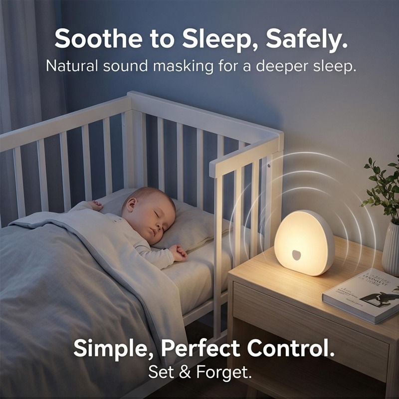 RGB Sleep White Noise Machine  - огляд і ціна White Noise Machine Baby
