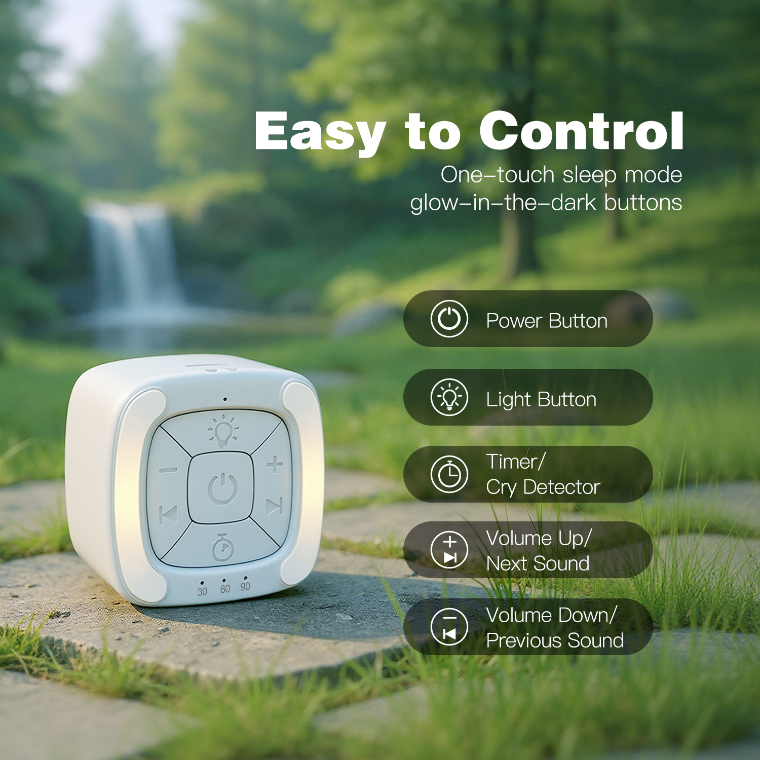 Baby White Noise Machine Smart - огляд і ціна White Noise Machine Baby