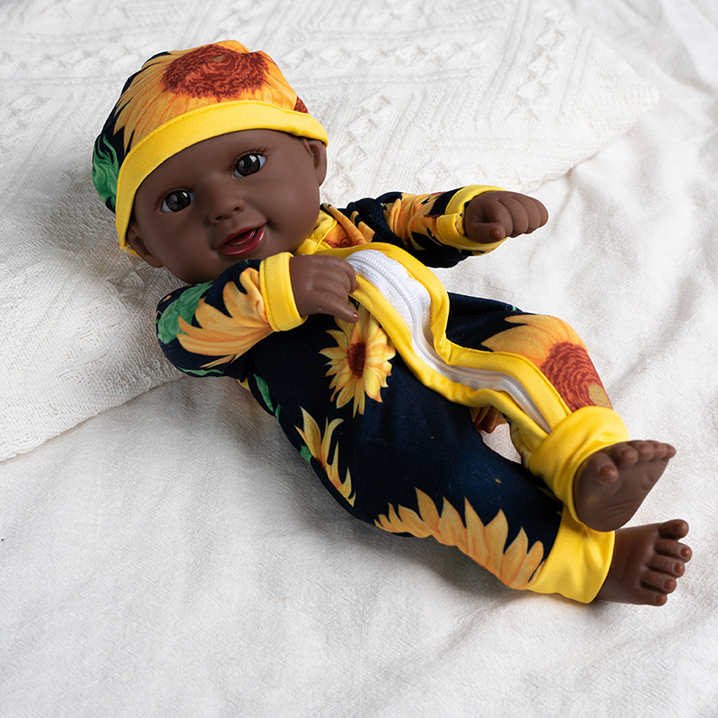 30cm Reborn Doll Black Skin So - огляд і ціна Baby Products Trending