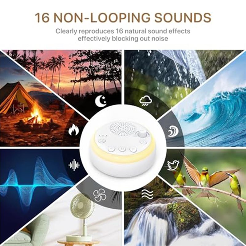 CYGJ-Sleep Aid Sound Machine F - огляд і ціна White Noise Machine Baby