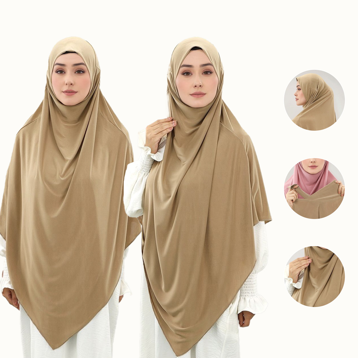 Muslin Instant Hijab For Woman - огляд і ціна Baby Products Malaysia