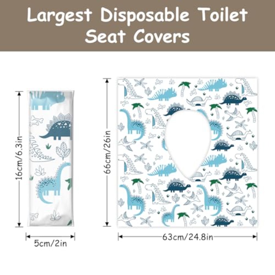 20 Pcs Toilet Seat Covers Disp - огляд і ціна Toddler Potty Training Seat