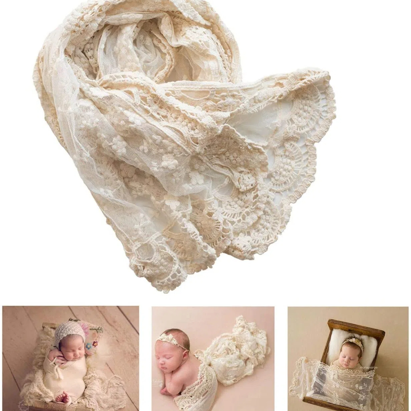 Newborn Photography Prop Lace  - огляд і ціна Baby Products Photoshoot