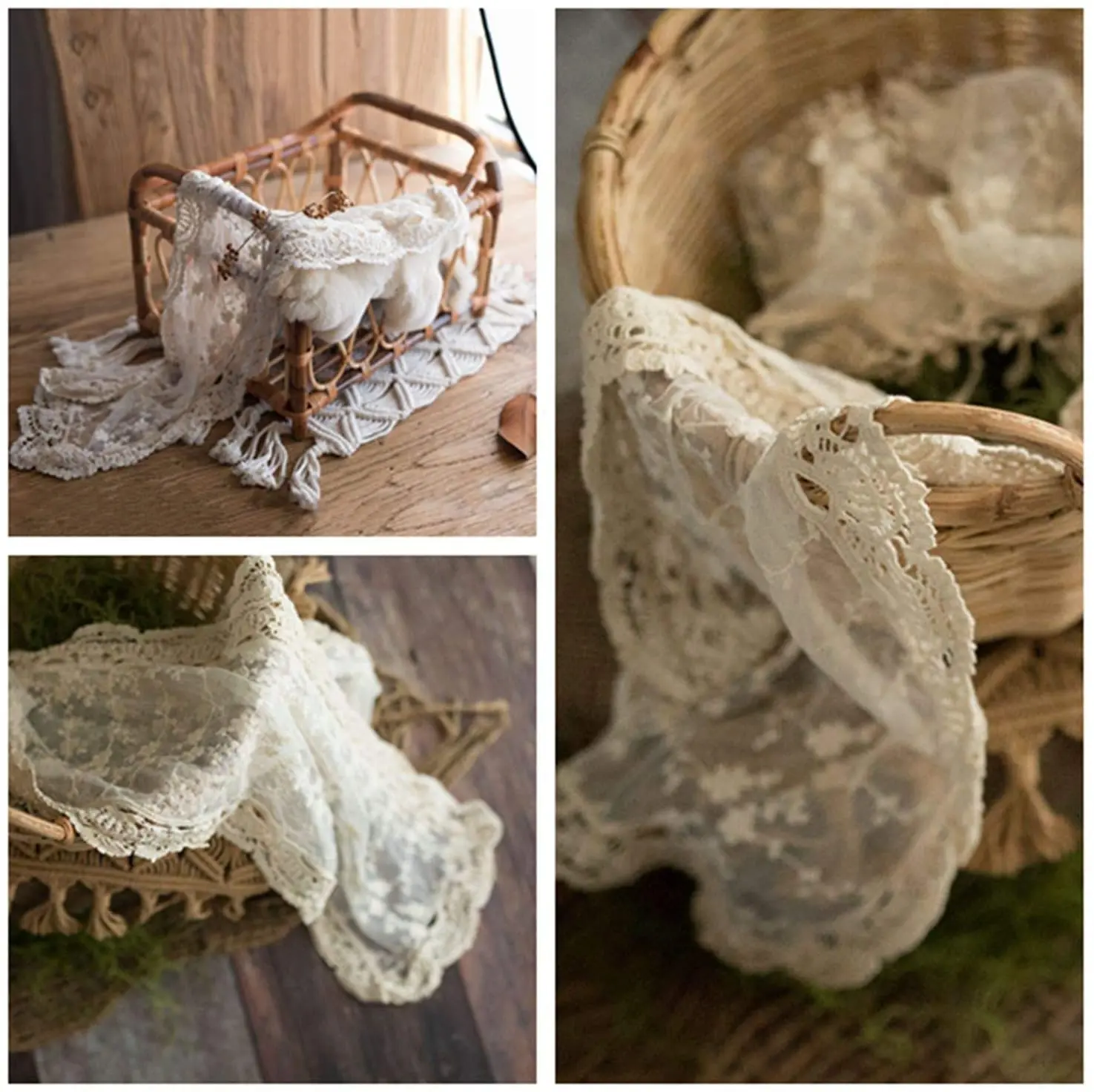 Newborn Photography Prop Lace  - огляд і ціна Baby Products Photoshoot