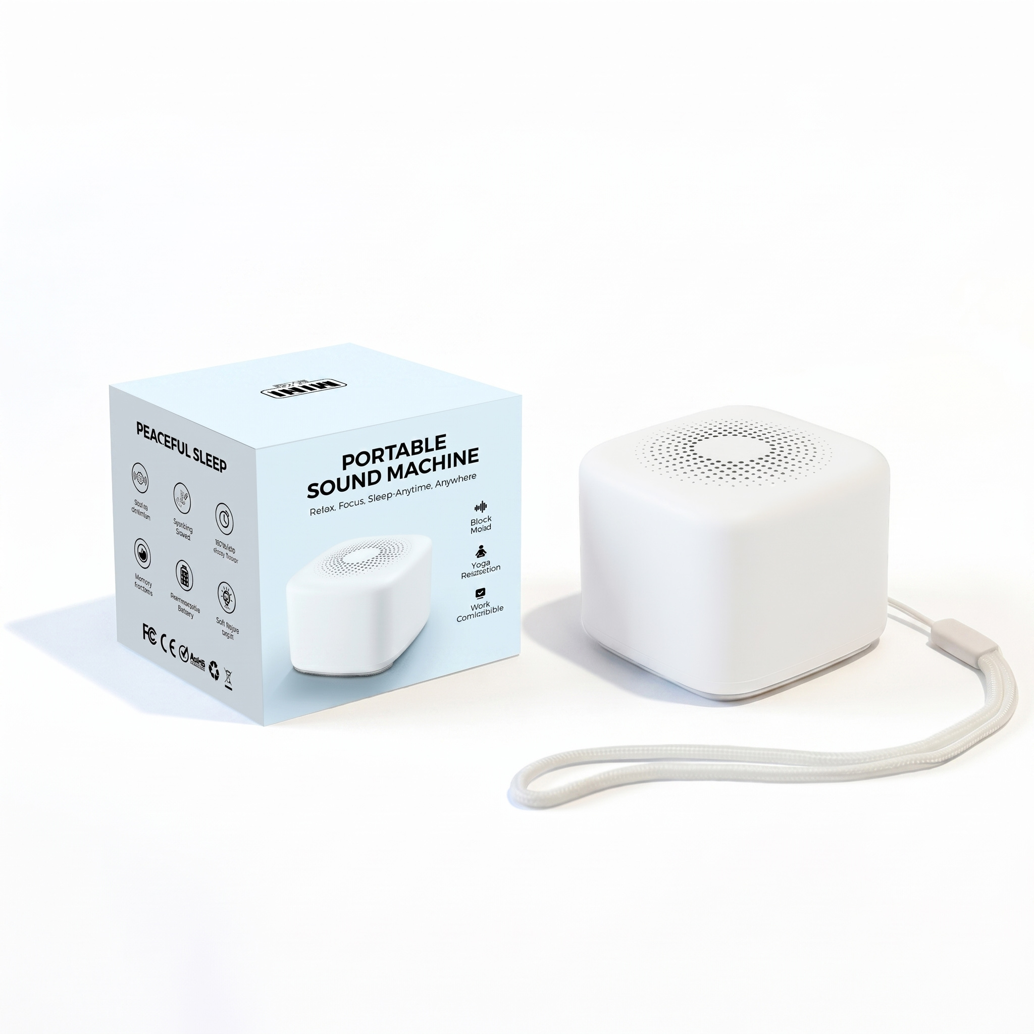 Portable White Noise Machine B - огляд і ціна White Noise Machine Baby