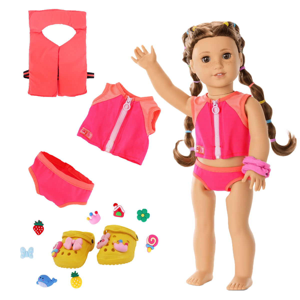 Head Flower Swimsuit Fish Scal - огляд і ціна Baby Products 2 Years