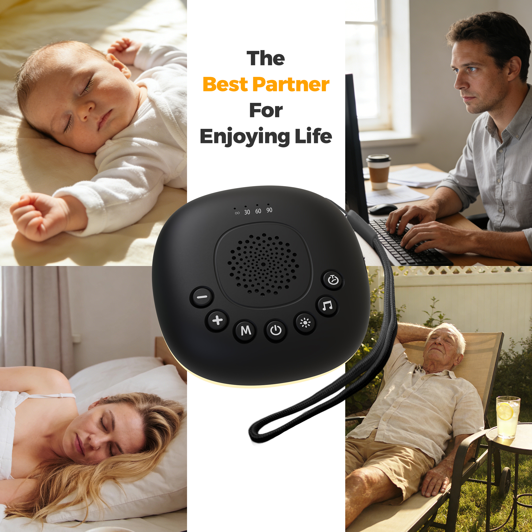White Noise Machine with 20 So - огляд і ціна White Noise Machine Baby