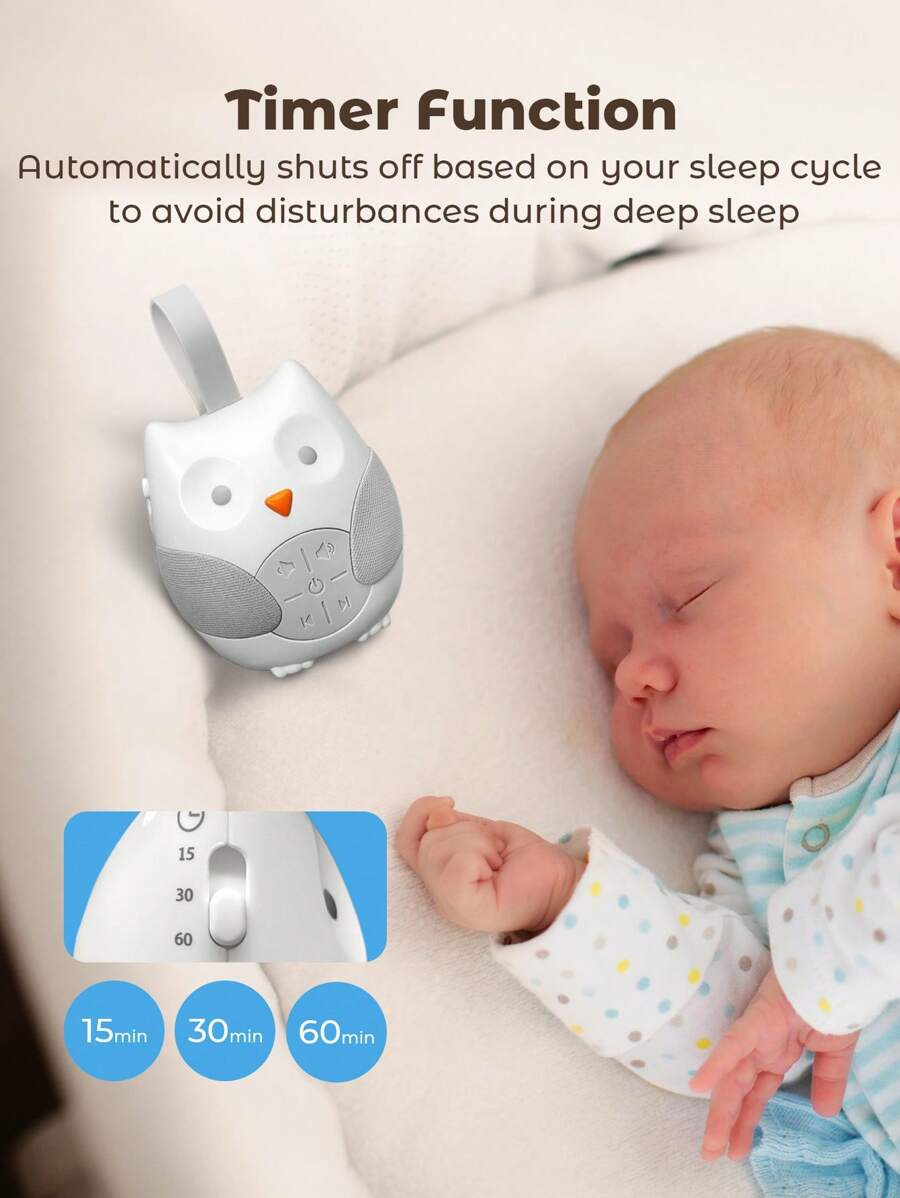 Portable Sleep Sound Toddler W - огляд і ціна White Noise Machine Baby