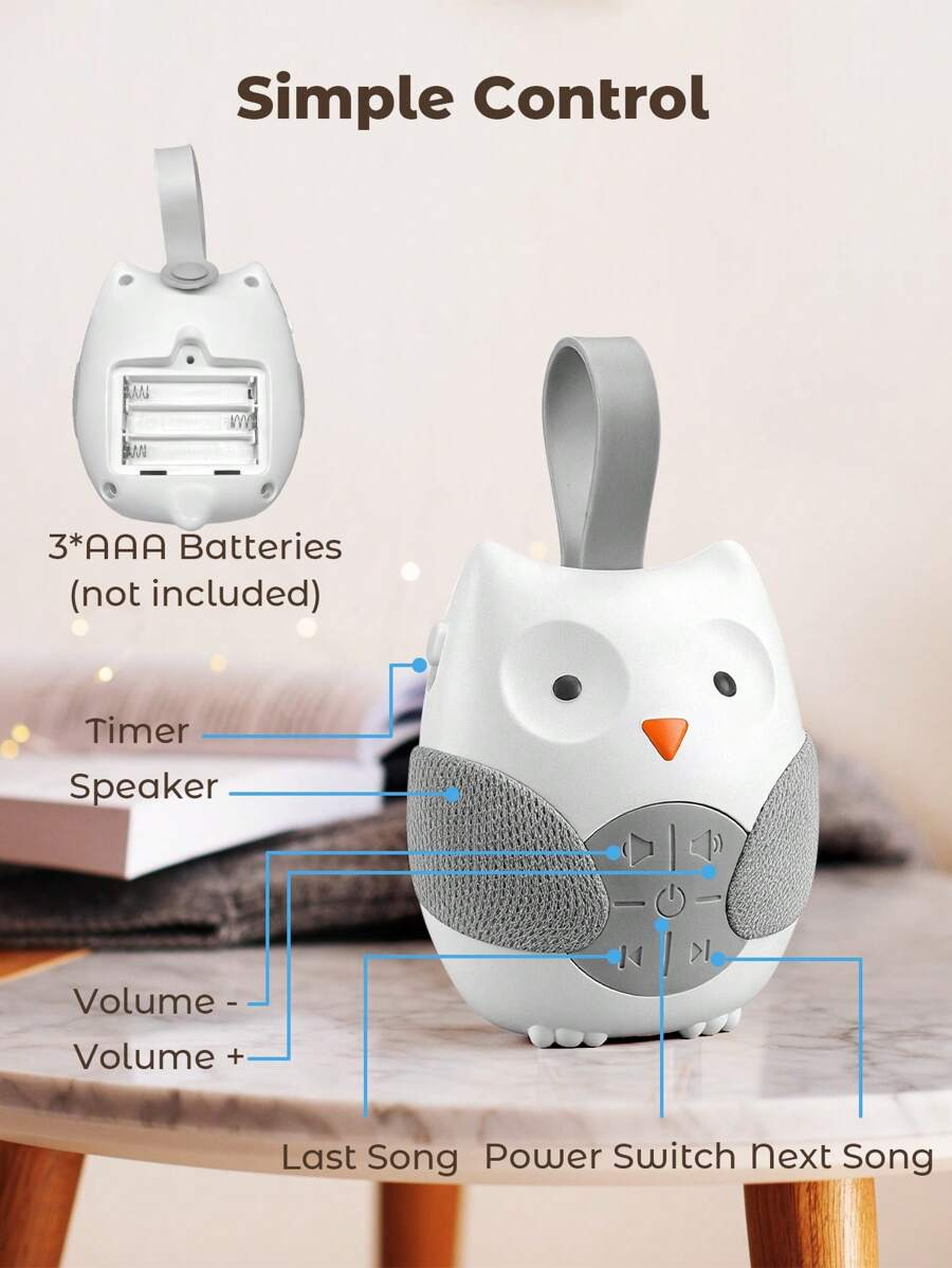 Portable Sleep Sound Toddler W - огляд і ціна White Noise Machine Baby