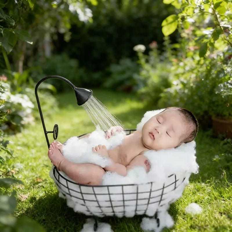 1pcs Newborn Photo Props Iron  - огляд і ціна Baby Products Photoshoot