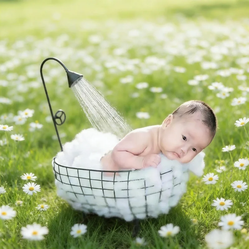 1pcs Newborn Photo Props Iron  - огляд і ціна Baby Products Photoshoot