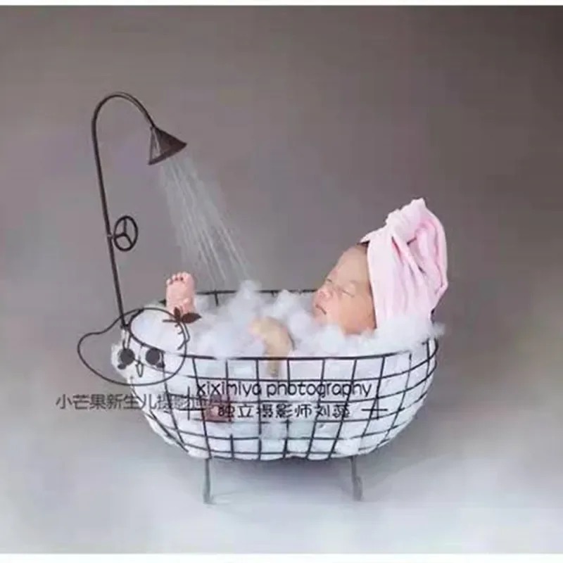 1pcs Newborn Photo Props Iron  - огляд і ціна Baby Products Photoshoot
